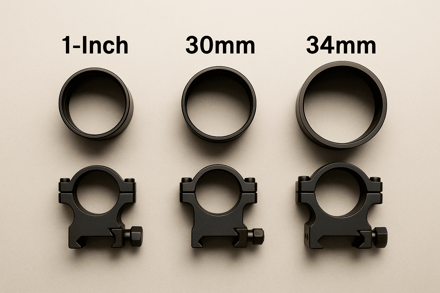Tube Diameter Comparison
