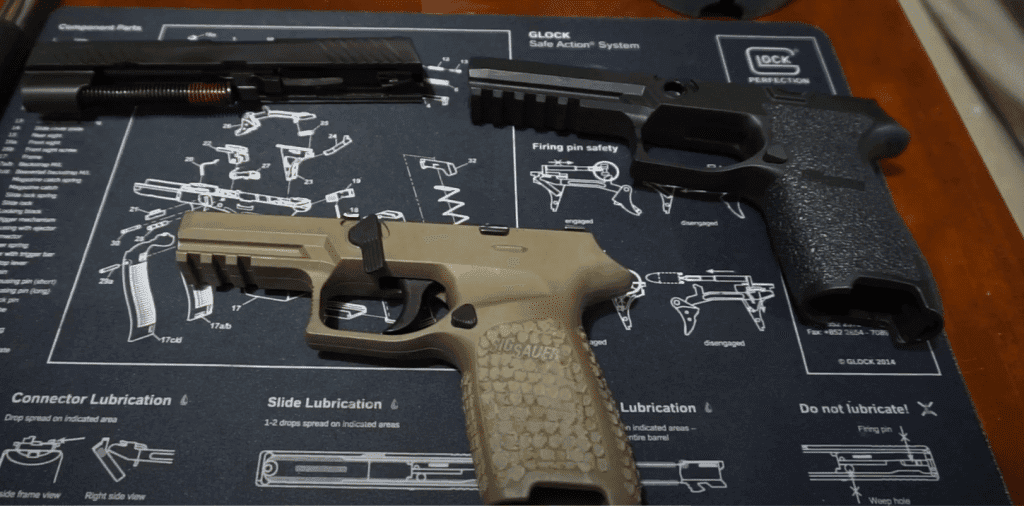 The P320's grip modules enable you to personalize the firearm to your heart's content.
