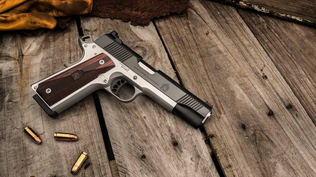 An affordable 1911 from Springfield, the Ronin, gets you close to custom quality without breaking the bank.