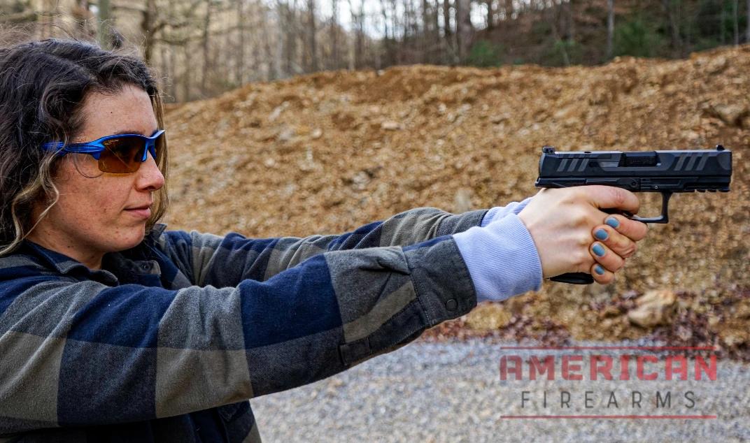 Walther PDP-F at the range