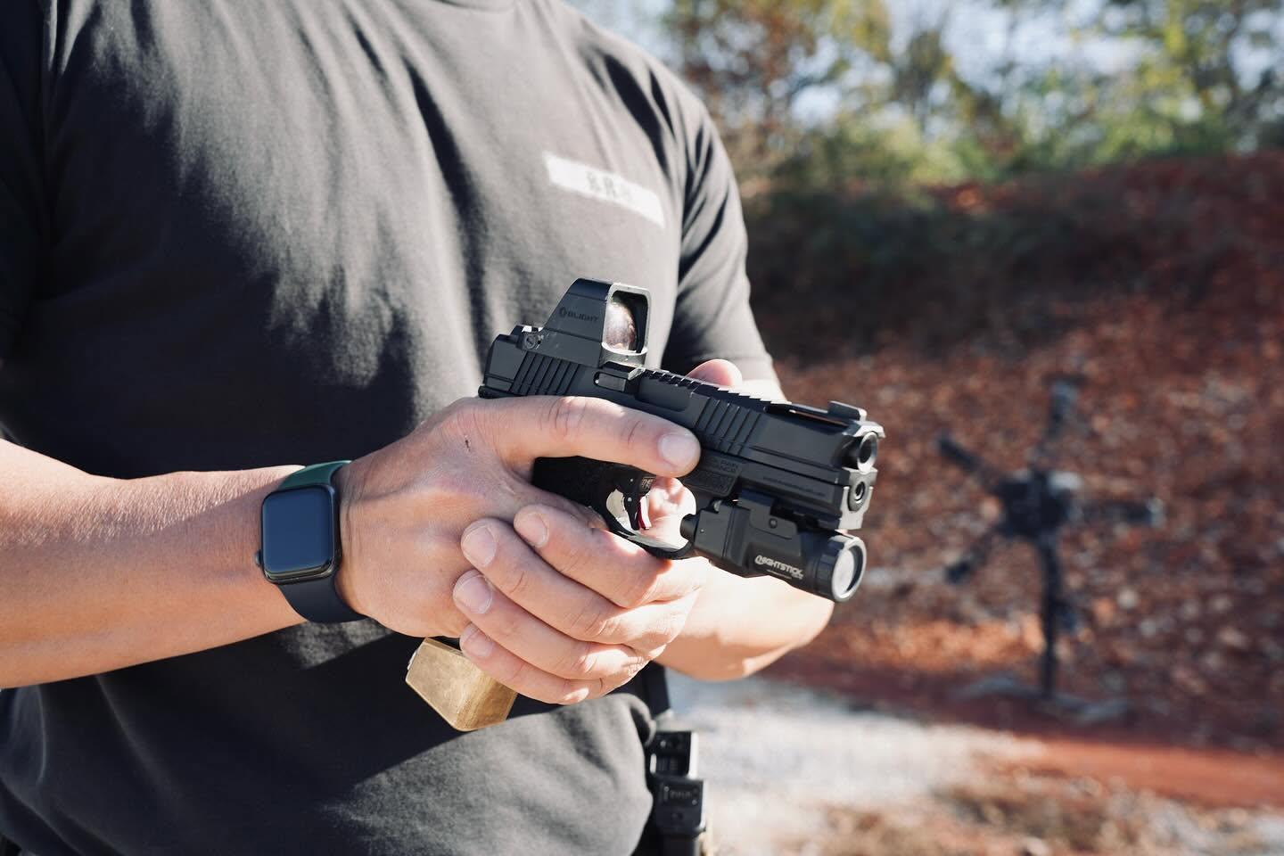 Range testing showed zero malfunctions across multiple ammunition types and brands with consistent 15-yard groupings growing slightly at 25 yards.