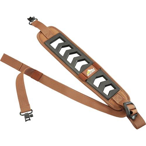 Butler Creek Featherlight Rifle Sling w/swivels_190031, Brown