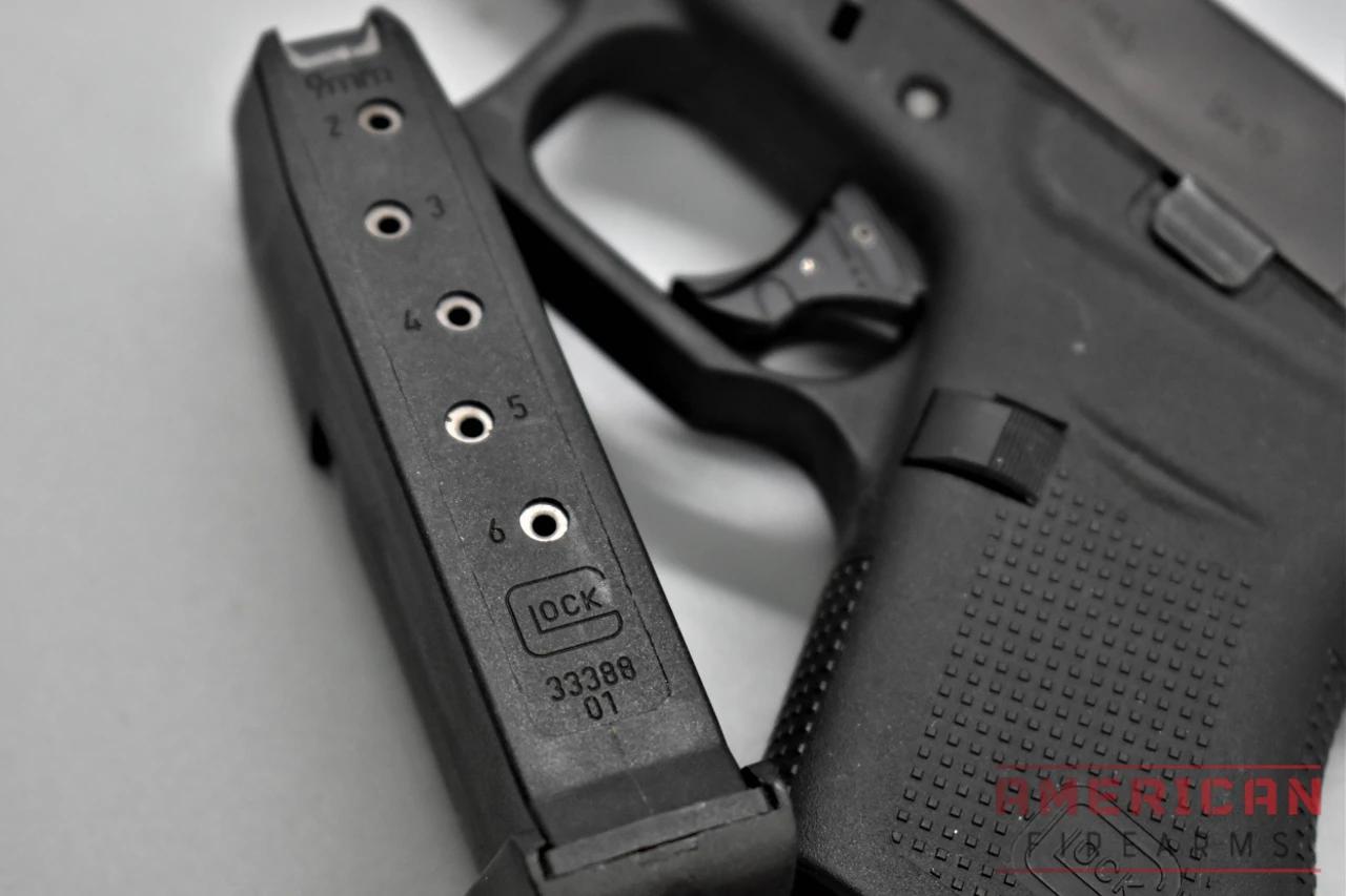 The new 43 series gun offered users 6+1 rounds of 9mm on tap in a slim pint-sized package.