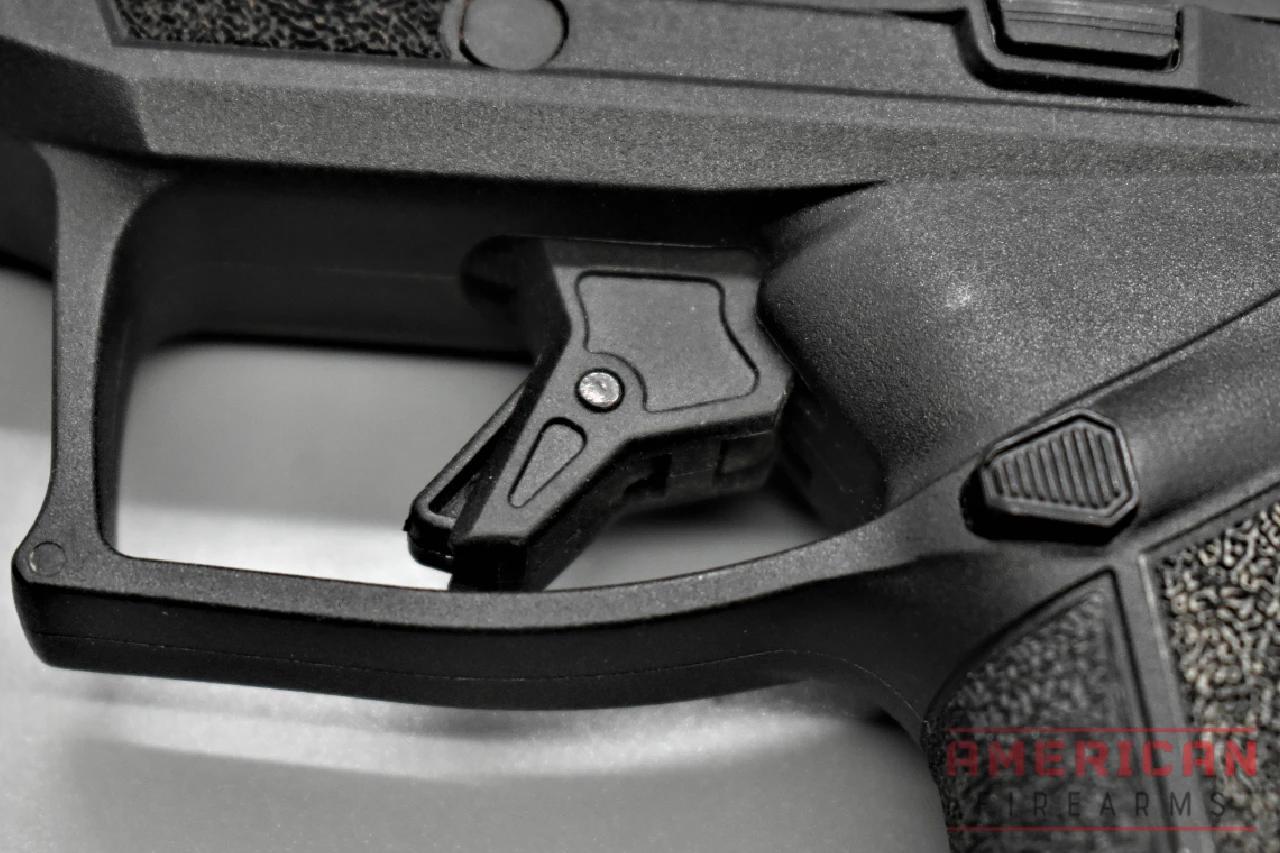 GX4's flat-faced, serrated single-action only trigger feels noticeably better than previous Taurus triggers.