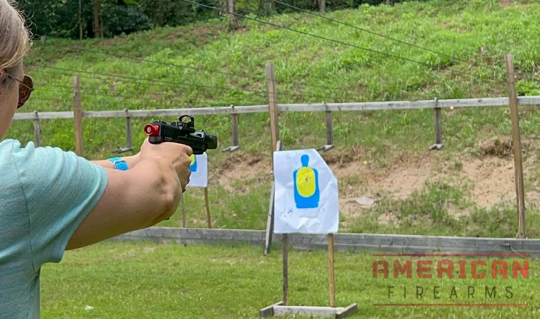 Taurus TX22 Competition At The Range