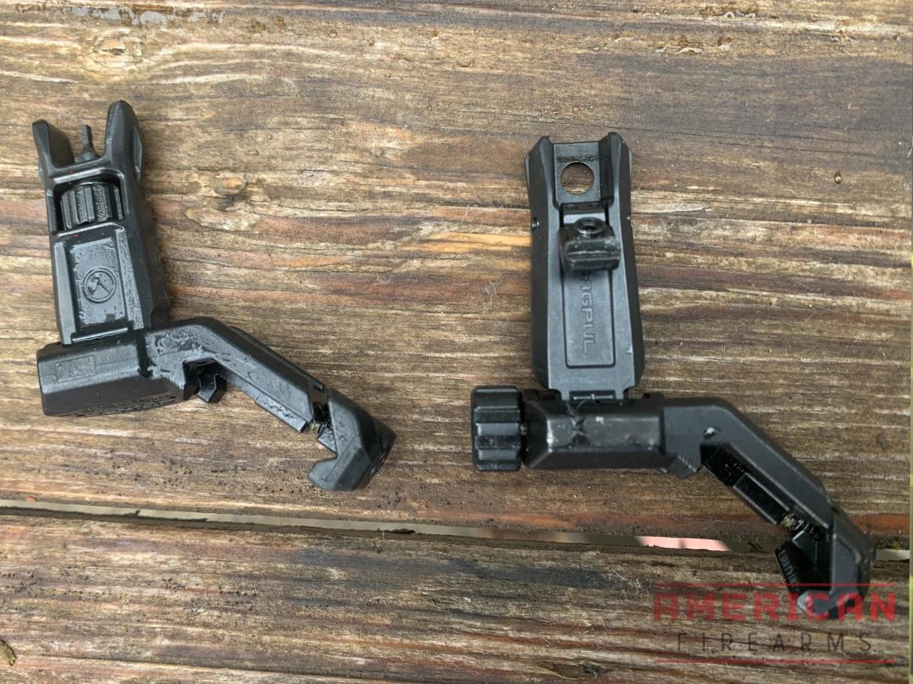 The MBUS Pro Offsets give you the same all steel, high quality feel of the regular MBUS Pros, but in an offset orientation.