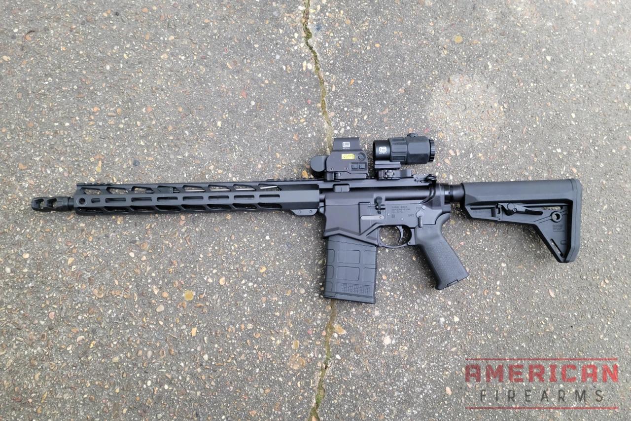 The SFAR is almost exactly like an AR you've ever encountered, just in .308 Win.