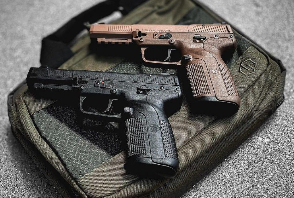 The legacy FN Five-seveN MK2 compared to the new MK3 MRD.