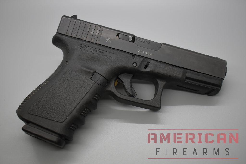 The Glock 19's 4.02-inch barrel puts it on the cusp of the compact range.