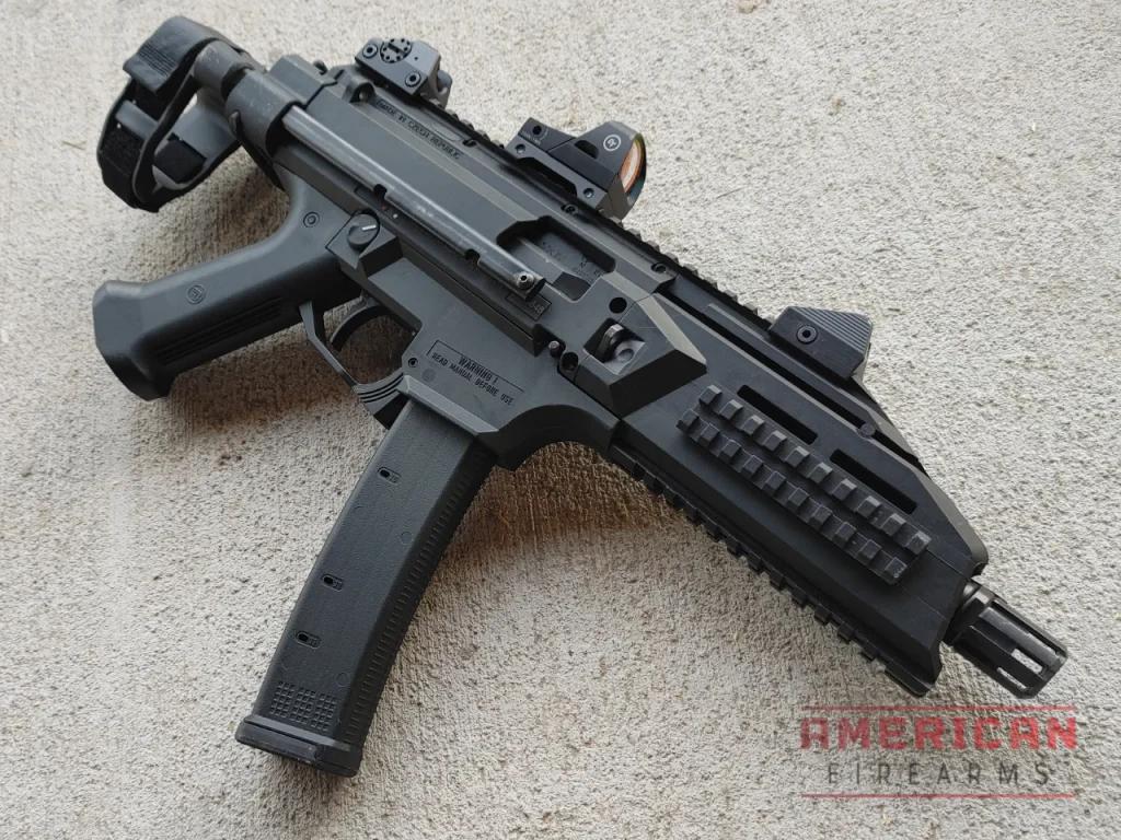 The Scorpion is a great PCC, but it has a few quirks, like proprietary mags and an all-too-big safety lever.