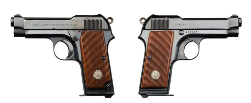 Photo: The Beretta M1923, the Italian gunmaker's interwar 9mm pistol design.