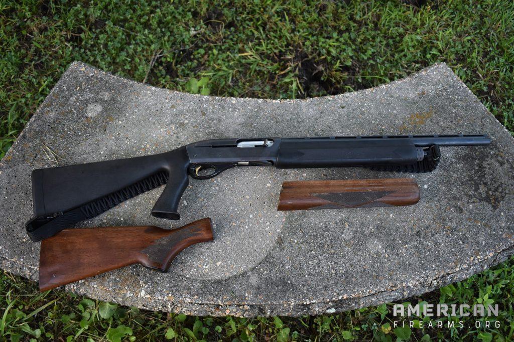 While sporting guns can be modified for a tactical look, like adapting this classic Remington 11-48 Premier by changing the barrel and furniture, it doesn't equate to having a shotgun designed specifically for defense.