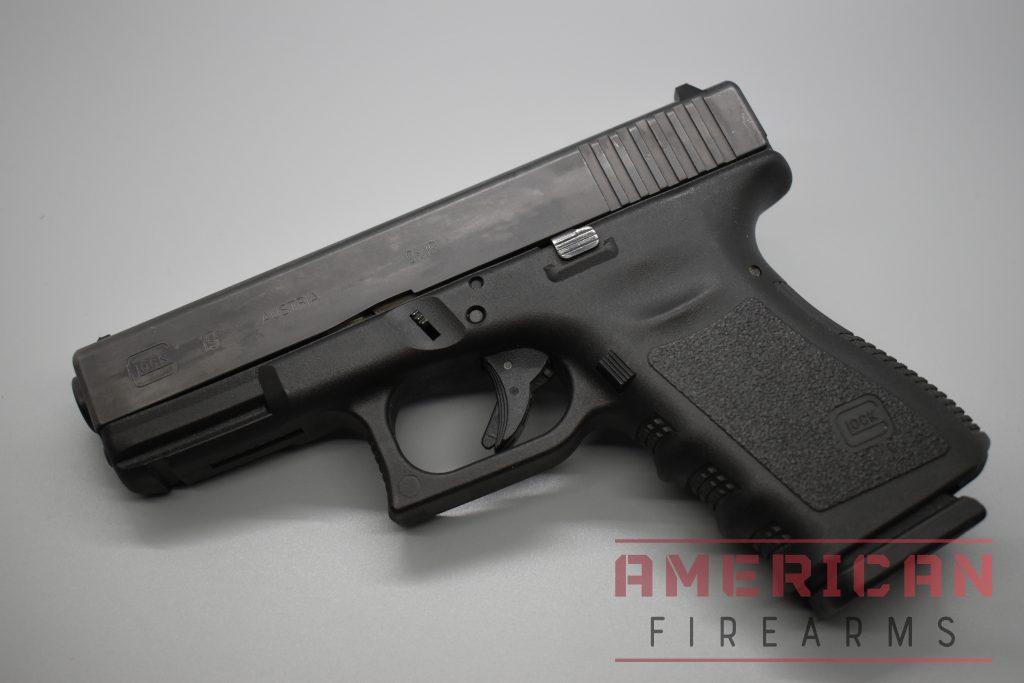 A central safety tab, popularized by Glock, is a comfortable, proven safety activation mechanism.