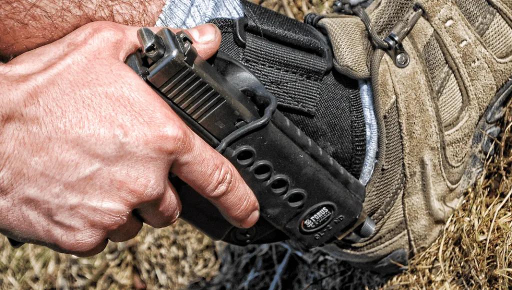 Ankle holsters are great for concealment, but require practice to use effectively.