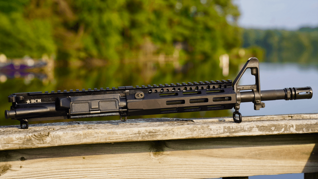 An 11-inch BCM upper sporting their flat-top receiver.