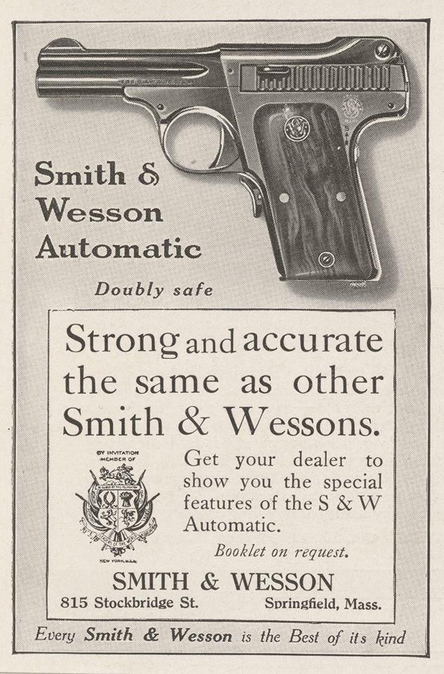 S&W Model 35, the company's first semi-auto pistol.
