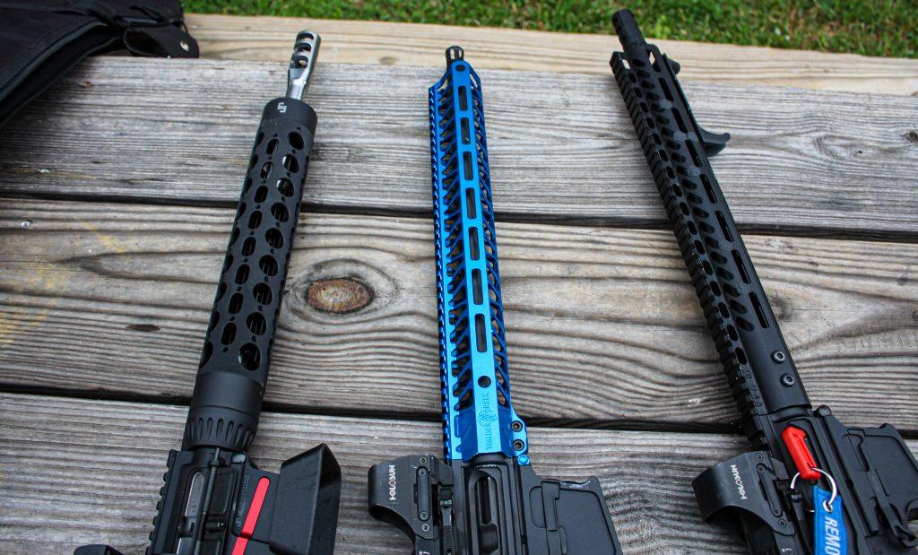 Every handguard rail system has its advantages and disadvantages, the most important thing is to be consistent. Mixing and matching can cause headaches.