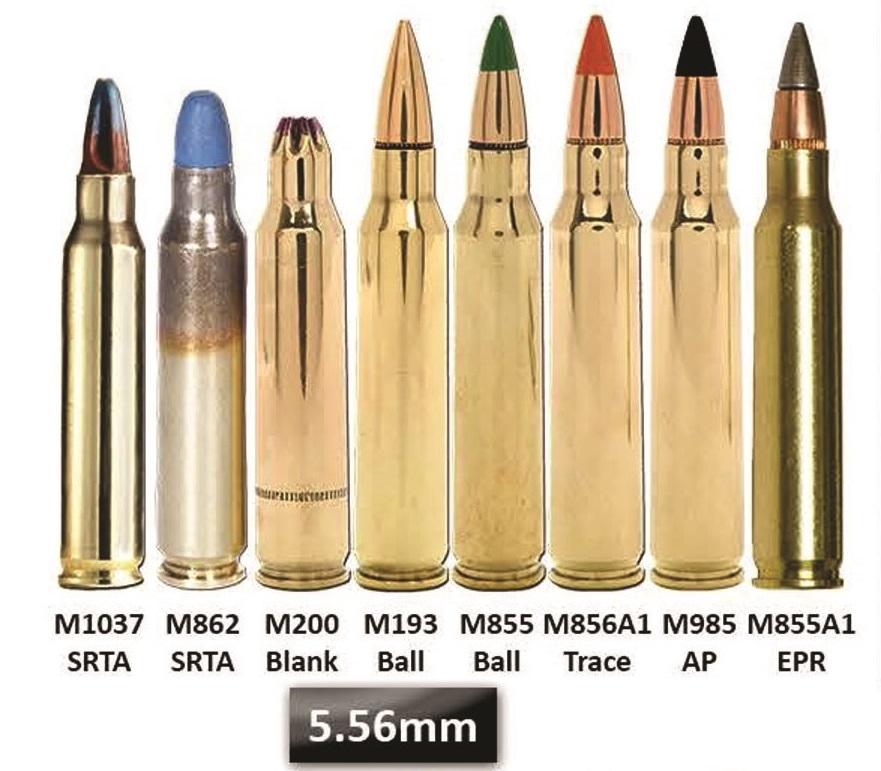 Current US Army 5.56 loads
