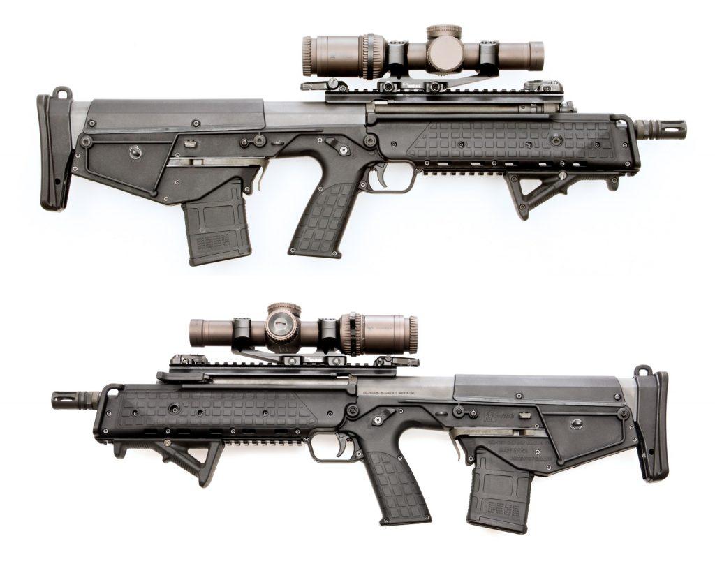 The RDB (Rifle Downward-ejecting Bullpup) looks like it could be found on maps in a first-person shooter game.