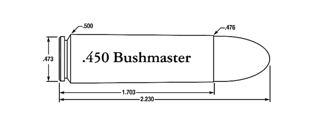 .450 Bushmaster Bullet Dimensions