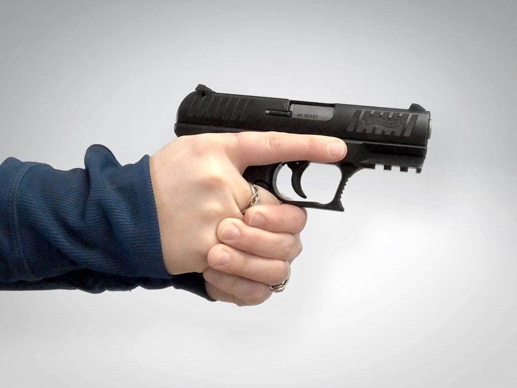 Trigger Discipline means keeping your finger off the trigger until ready to fire.