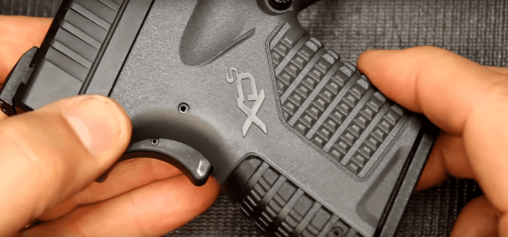 The "grenade" grip stippling was a little contentious.on the first version of the XD-S, so Springfield wisely revisited the grip for the Mod.2.