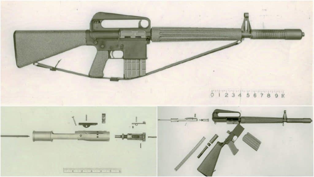Fig. 1 “The original Fairchild-ArmaLite AR-10, shown in 1956 images from its military trials at the Army’s Springfield Armory.”