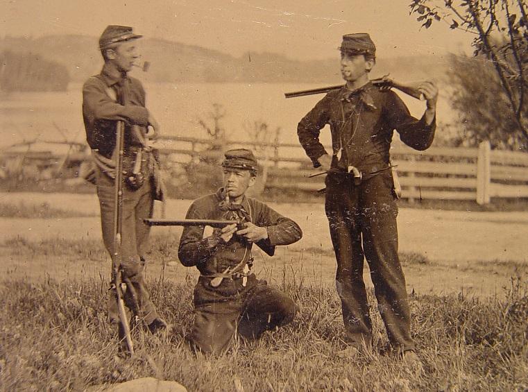 Early Civil War troops were equipped with shotguns, which often proved effective in combat. (Photo: Library of Congress)