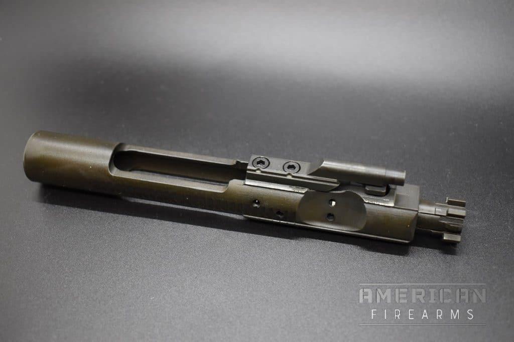 The fully assembled Bolt Carrier Group resides in the upper receiver.