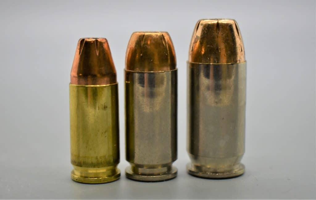 The 9mm vs 10mm vs 45 JHPs