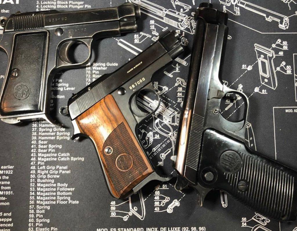 The Beretta M1934, M1923, and M1951 via Beretta