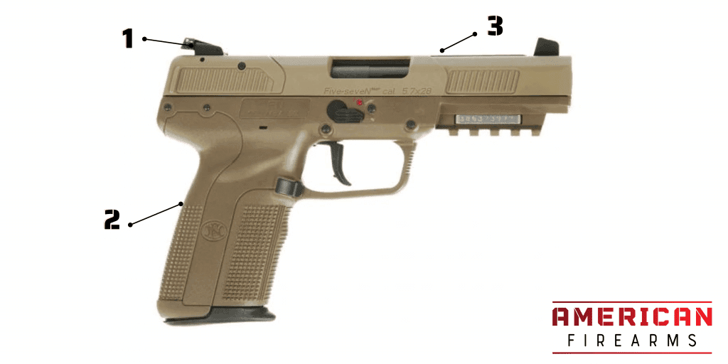 Five-seveN Product Review Feature Call-Outs