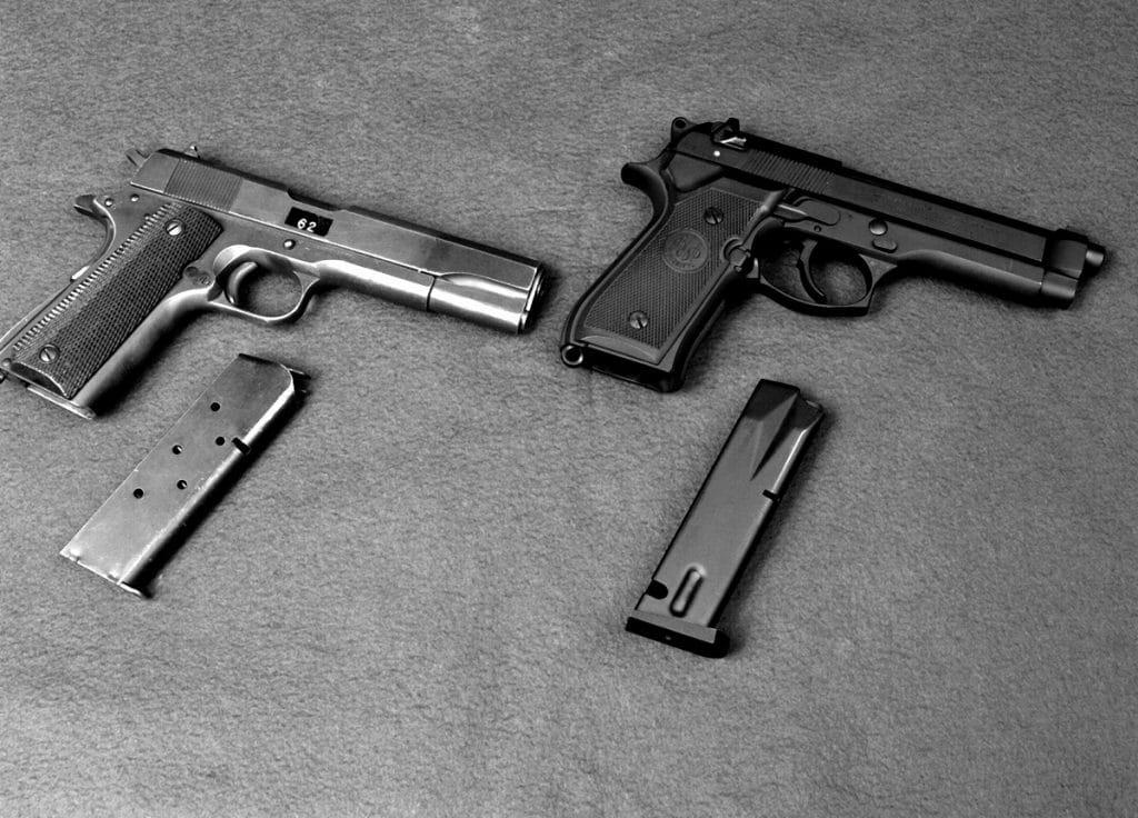 Photo: The Army adopted the Beretta 92F to replace the long-serving M1911A1 in 1985.