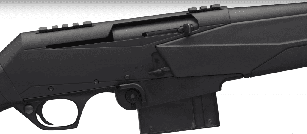 The detachable box magazine (DBM) version gives you 10 rounds -- five more than internal, flush-fitting mags that were originally part of the BARs design.