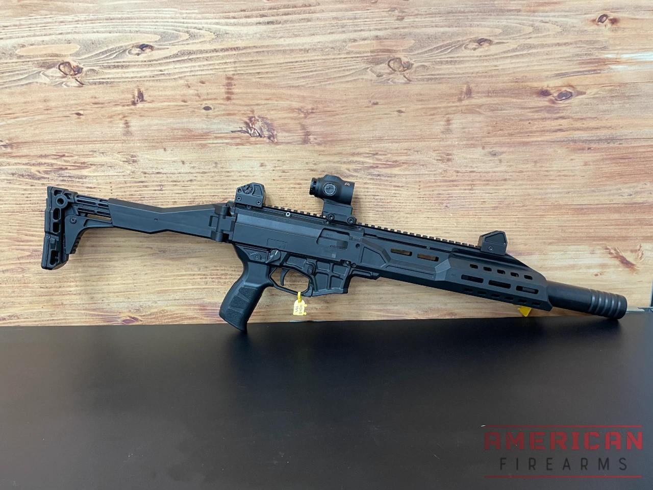 CZ replaced the Scorpion 3 with the Scorpion 3 Plus (because "Scorpion 4" wasn't available?) and last week added a full-on pistol caliber carbine model to the list of Scorps.