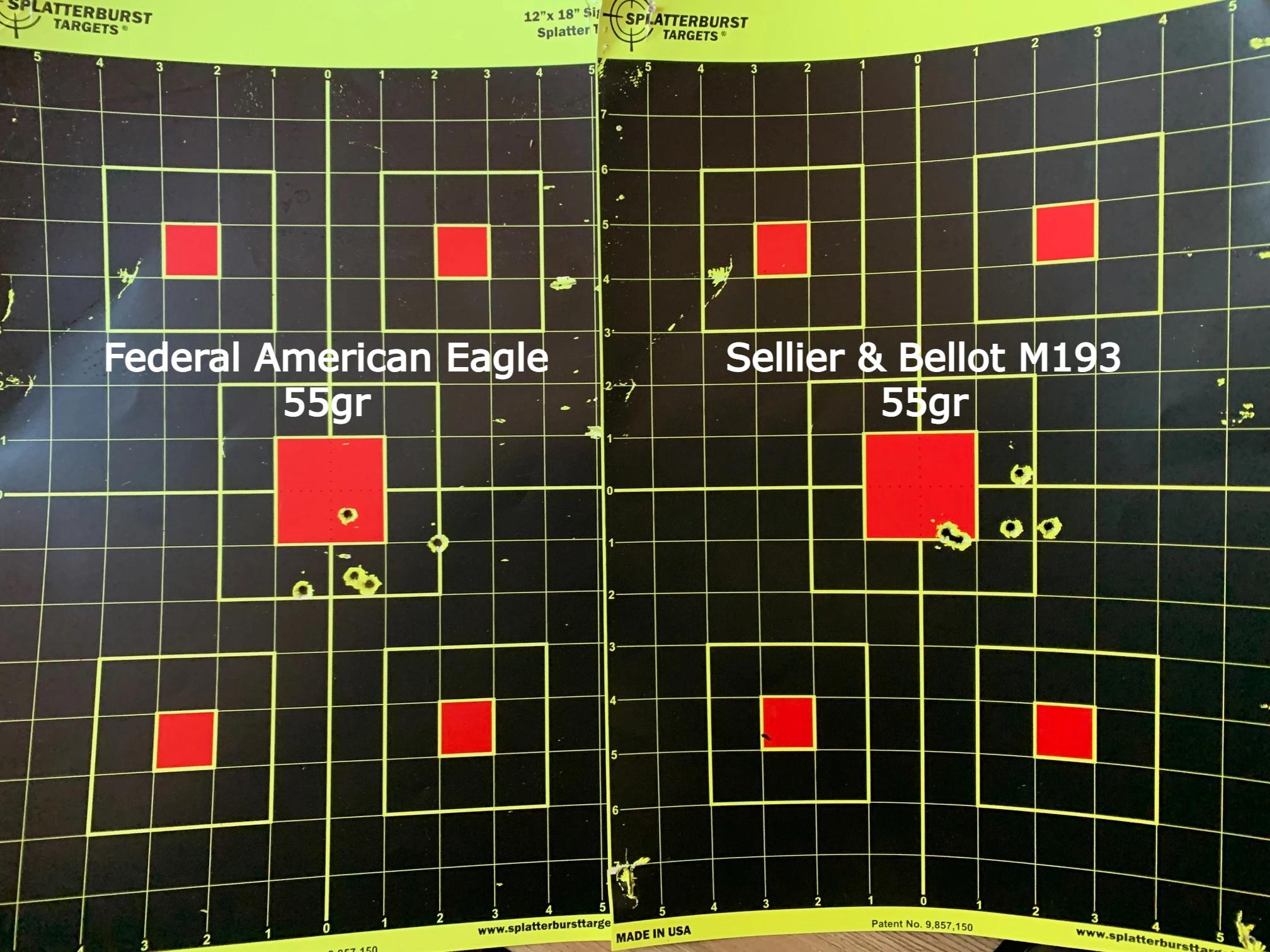 Accuracy testing with AR rifles