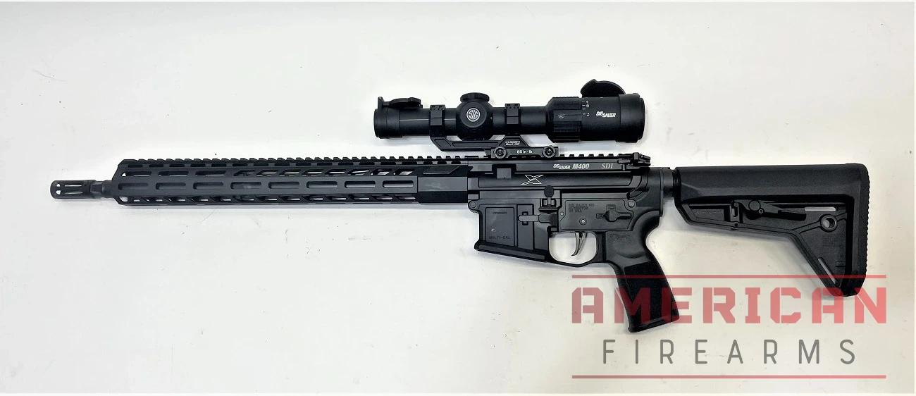 The SIG M400-SDI XSeries rifle.
