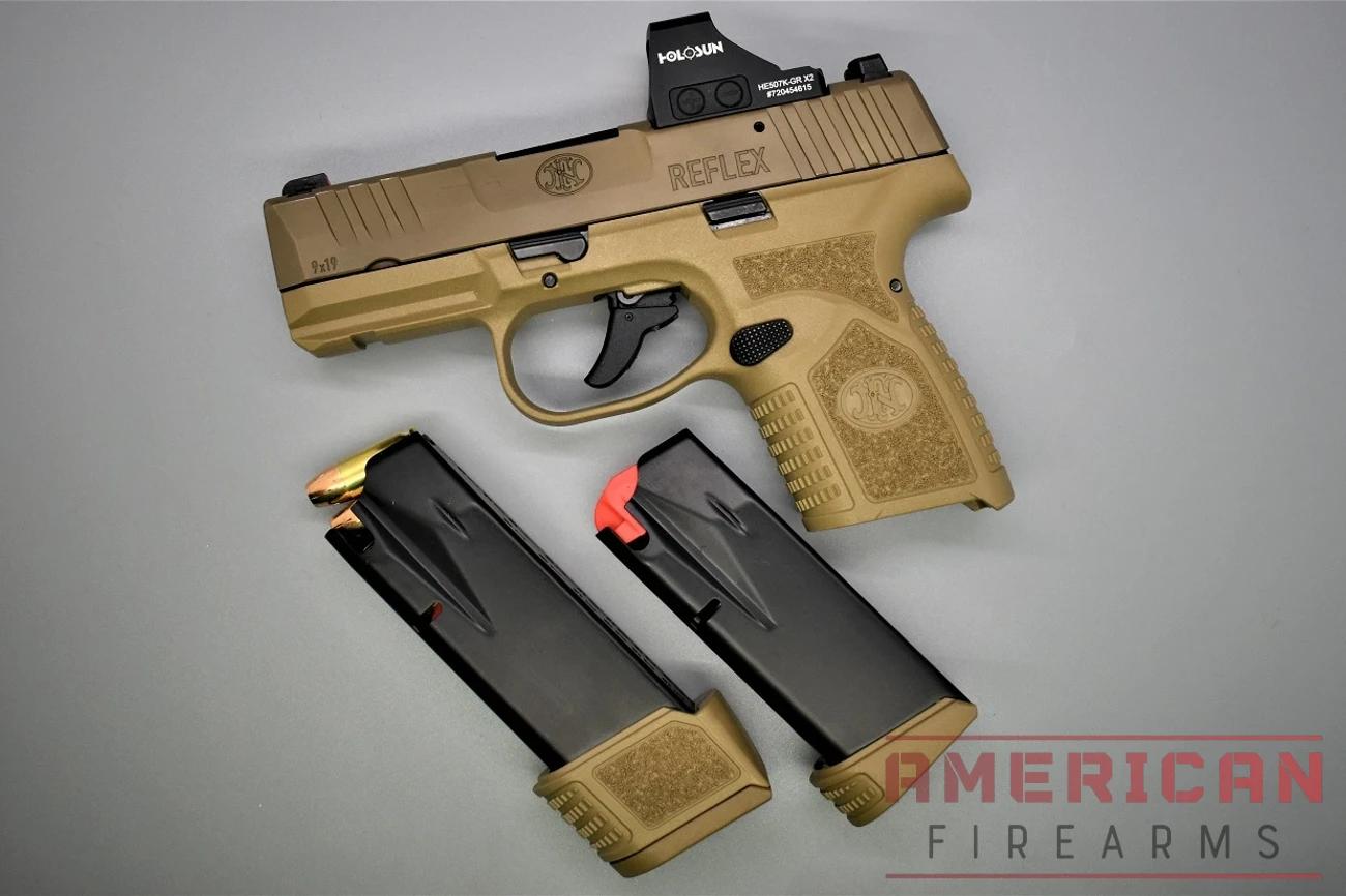 FN's Reflex is the only micro 9 on the market that has an internal hammer