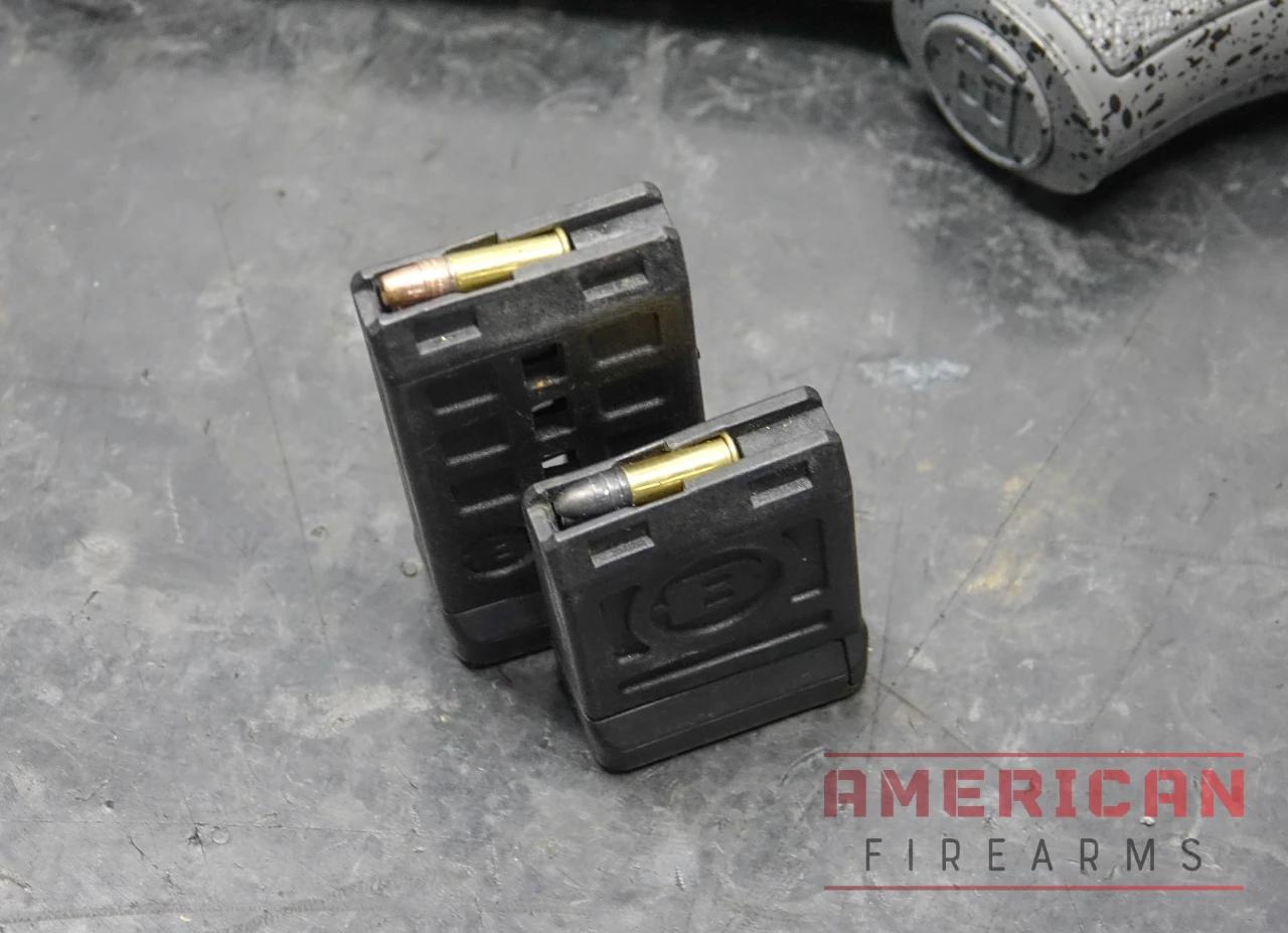 The 10 and 5 round mags have worked flawlessly over the past year.