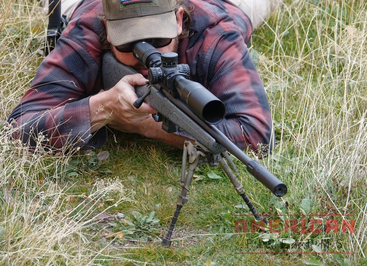 Shooting the BMR suppressed off a bipod is unbelievably pleasant. 