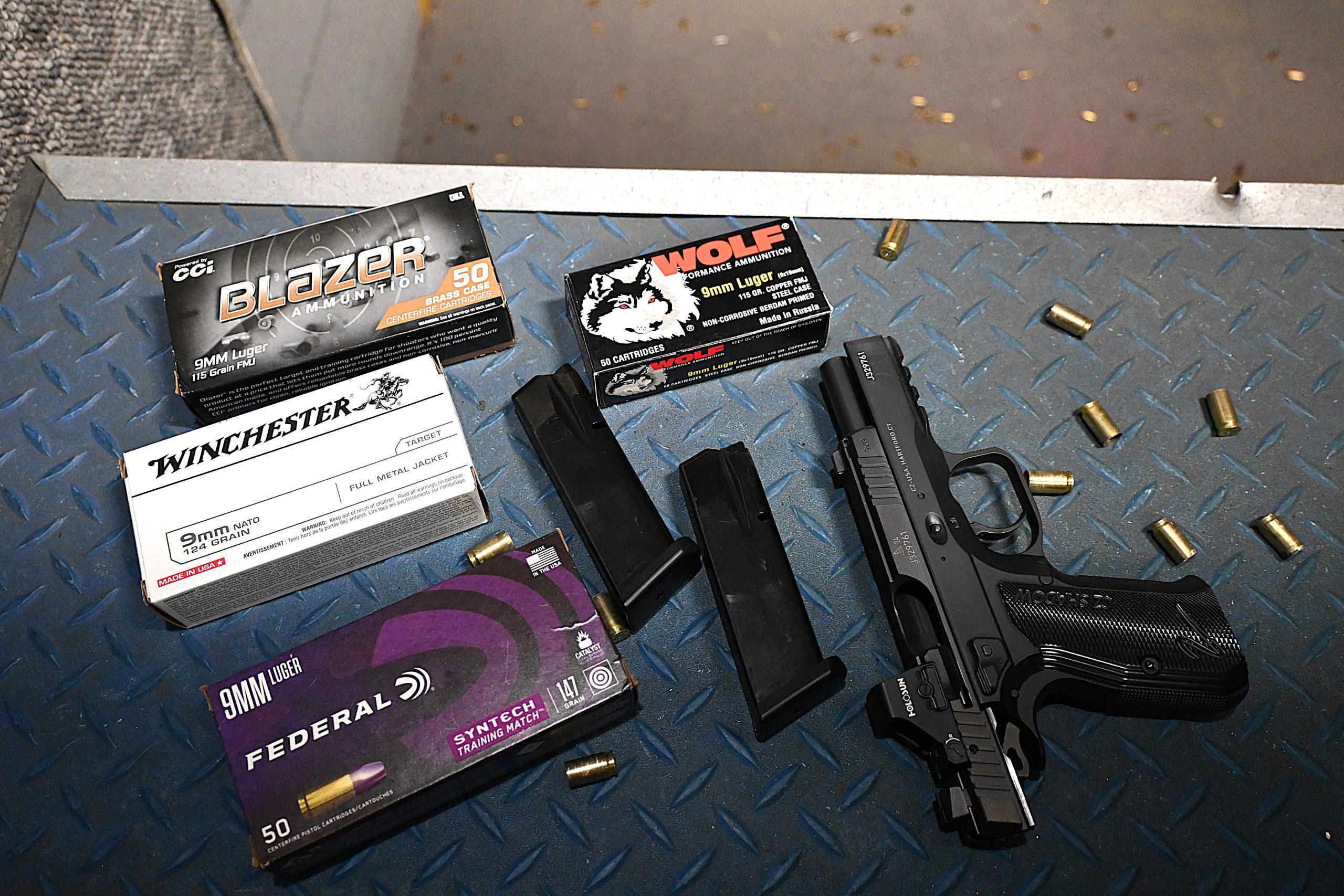 CZ Shadow 2 Carry at the range.