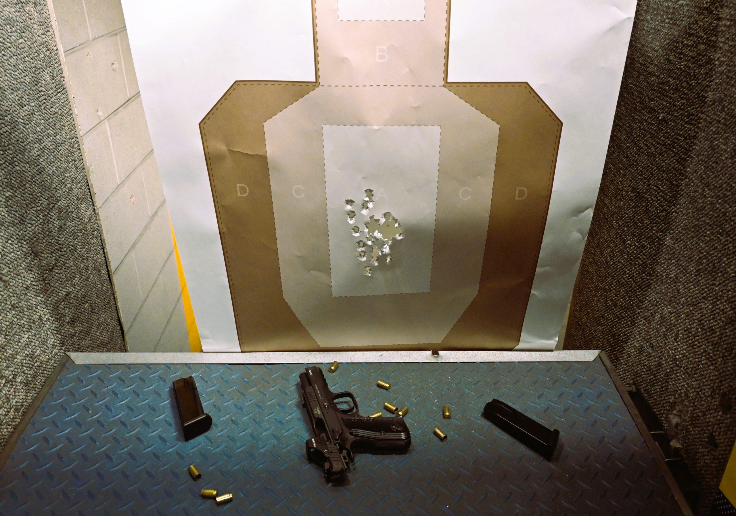 Rapid-fire strings of 5-7 rounds consistently stayed within 3-4 inches in center-mass at defense distance.