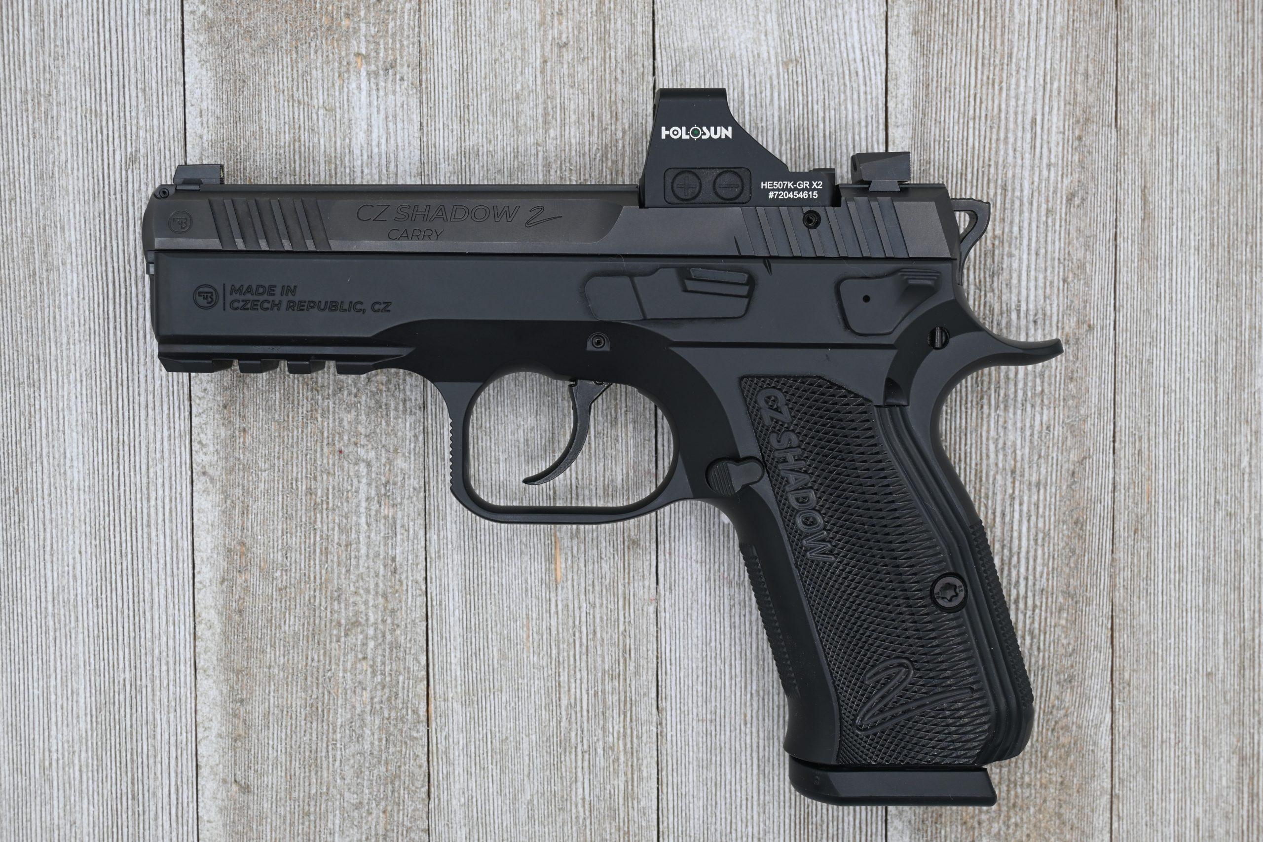 The CZ Shadow 2 Carry is heavy for modern carry standards. Not prohibitively heavy, but noticeably so.