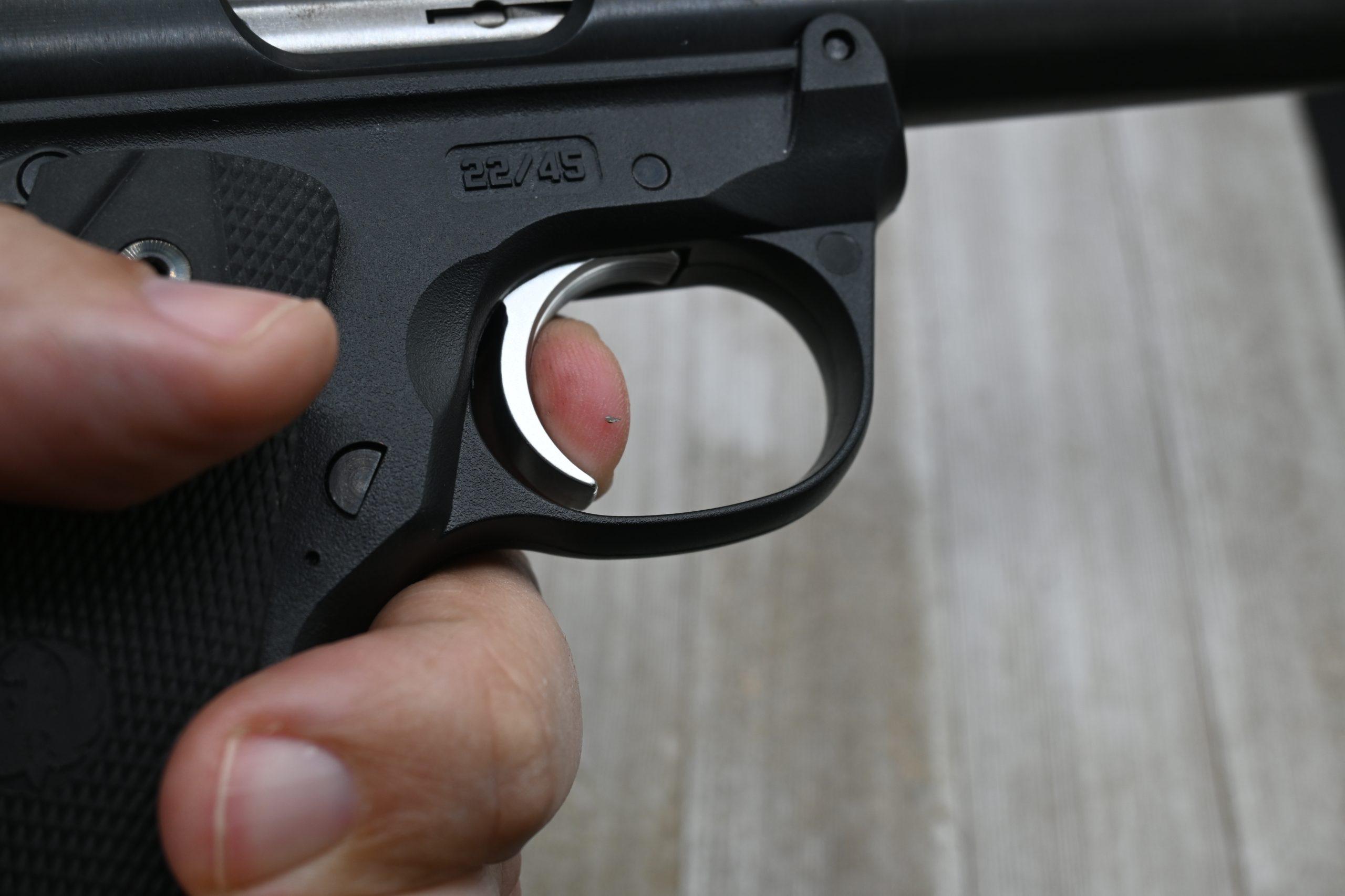 Ruger Mark 4 trigger pulled