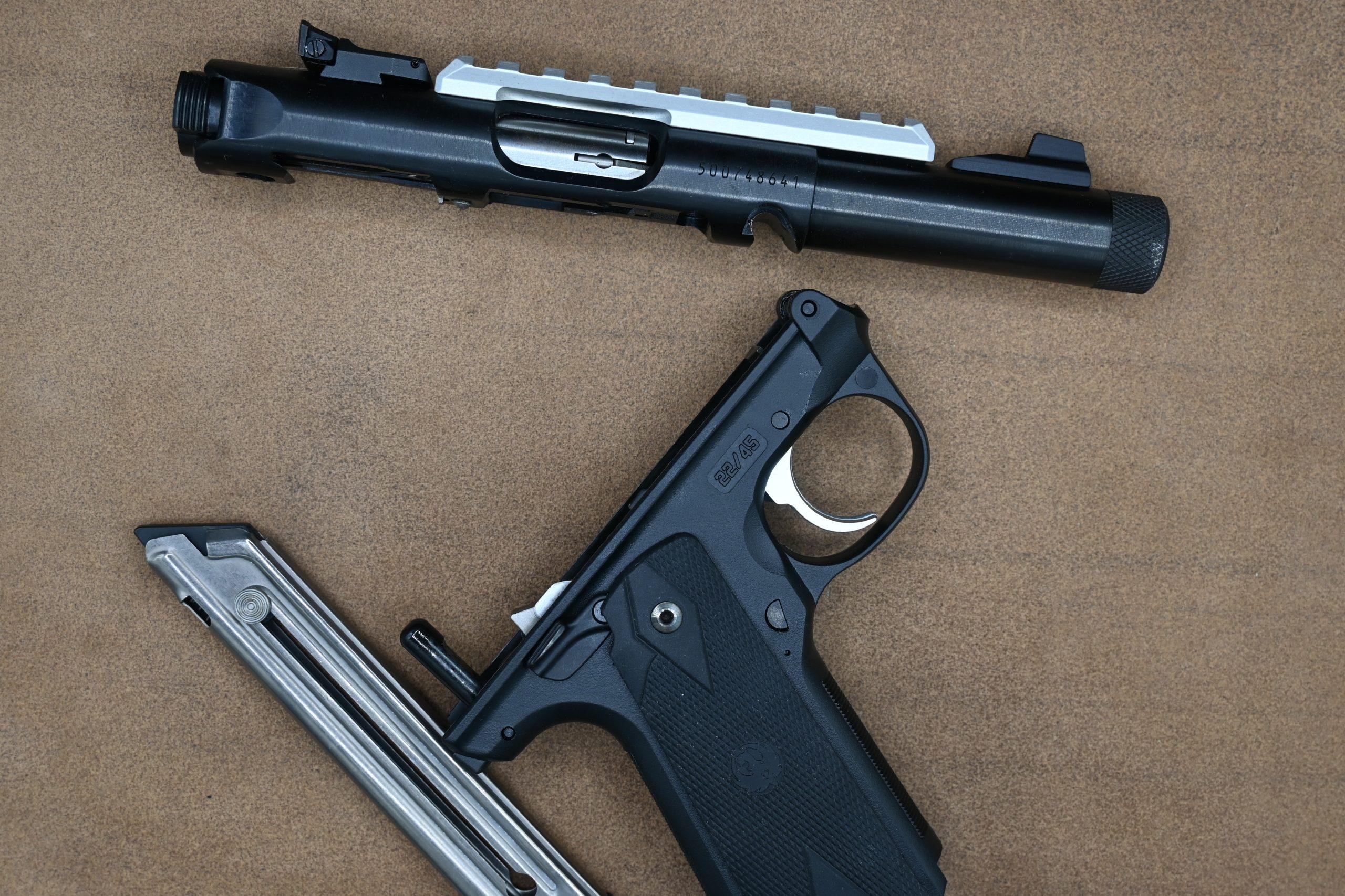 The Mark IV uses an upper/lower system that allows you to replace the OE upper with an aftermarket should you choose